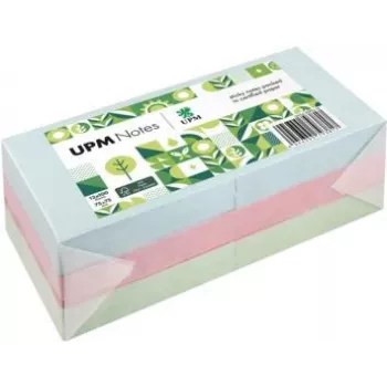 UPM Notes tarralaput 5654-20PG-12 pastelli 75x75mm 100 arkkia lajiteltu 12 lohkoa
