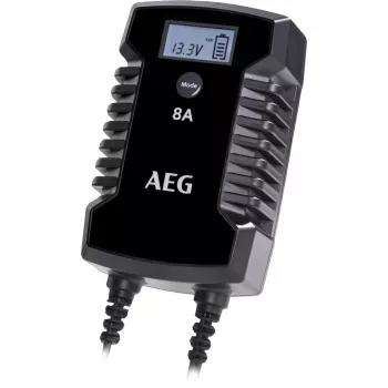 AEG LD8 10618 ajoneuvon akkulaturi 12V/24V 8A/4A automaattinen