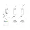 Miboxer Synergy 21 LED DALI-väylän virtalähde DIN-kiskoon (DL-POW1)