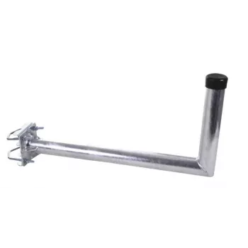 valkoinen MAS4855 teräspylväsvarret 55cm kiristimellä (3024)