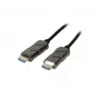 SYNERGY21 aktiivinen optinen HDMI 2.1 kaapeli, ST/ST, 25m, 8K60Hz, 48Gbps, musta S215914