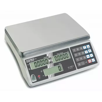KERN CXB 3K0.2 laskentavaaka, 3 kg kapasiteetti, 0,2 g luettavuus, 3 näyttöä, RS-232