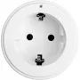 SYNERGY21 MODULRAIL tyyppi F -pistorasiamoduuli valkoinen (Schuko) 16A 250V S21-MR016