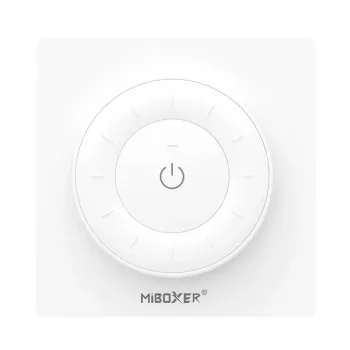 MiBoxer K3-W 2,4GHz Dual White LED -kaukosäädin pyörivällä kosketusrenkaalla