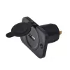 IWH USB-asennuslatausliitäntä 12/24V, 2,1A, 1x USB-A, paneeliasennus 019004