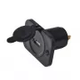 IWH USB-asennuslatausliitäntä 12/24V, 2,1A, 1x USB-A, paneeliasennus 019004
