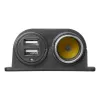 IWH 12/24V autopistorasia 2 USB-liitännällä, 4,2A kokonaisteho (019010)