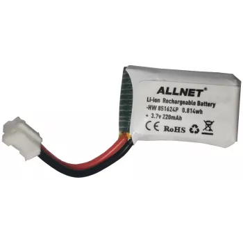ALLNET minidronen vara-akku 3,7V 220mAh Li-Ion (HW851624P)