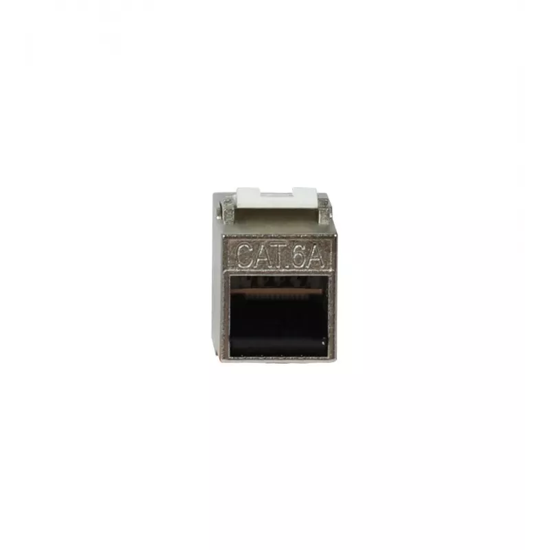 SYNERGY21 S216338V2 CAT6A suojattu Keystone Jack, työkaluton, Slim-line, RJ45, 500 MHz