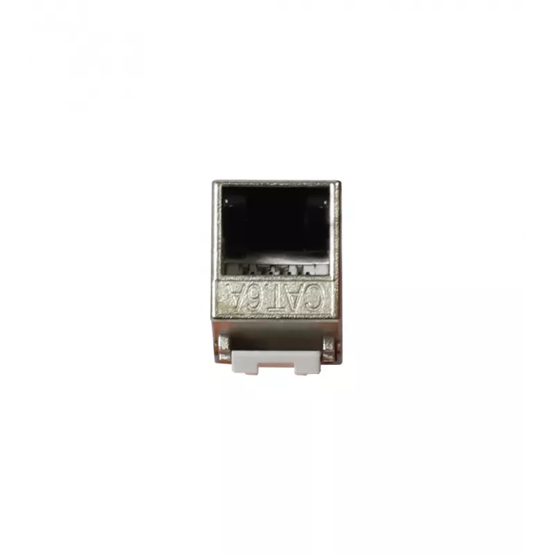 SYNERGY21 S216338V2 CAT6A suojattu Keystone Jack, työkaluton, Slim-line, RJ45, 500 MHz