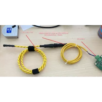 ALLNET MSR vuototunnistuskaapeli 7,5 m anturi + 2 m liitäntä (ALL445X-Leckage-7,5M-Cable)