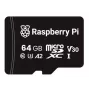 ALLNET Raspberry Pi 64GB Class 10 MicroSDXC muistikortti Raspberry Pi OS:lla RPI-MSD-64-OS