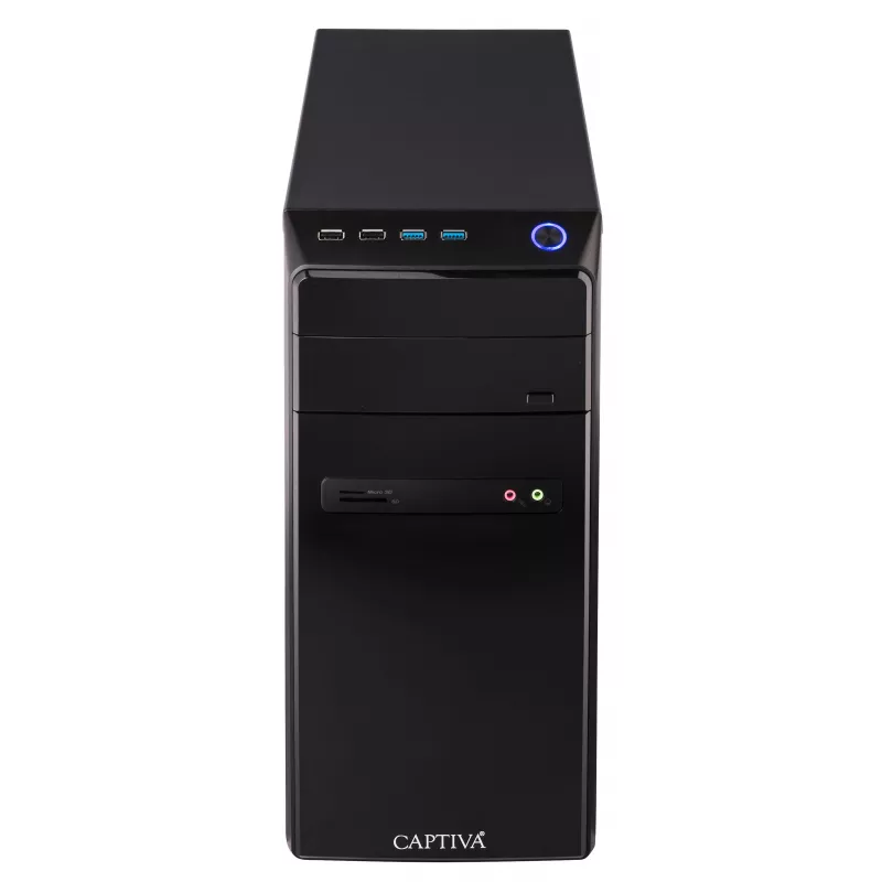 CAPTIVA PC Power Starter R95-664 (Ryzen 5 5600G/SSD 250GB/8GB/WLAN/Windows 11 Pro 64-bit) (95664)