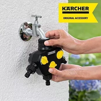 Kärcher 2.645-200.0 3-tie-jakaja 60 mm imuletku takaiskuventtiilillä