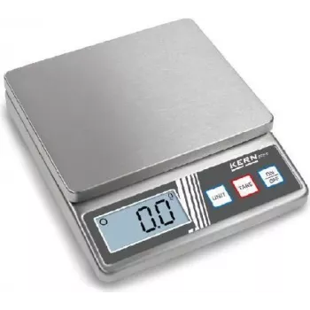 KERN FOB 5K1S digitaalinen postivaaka, 5 kg kapasiteetti, 1 g luettavuus, hopea