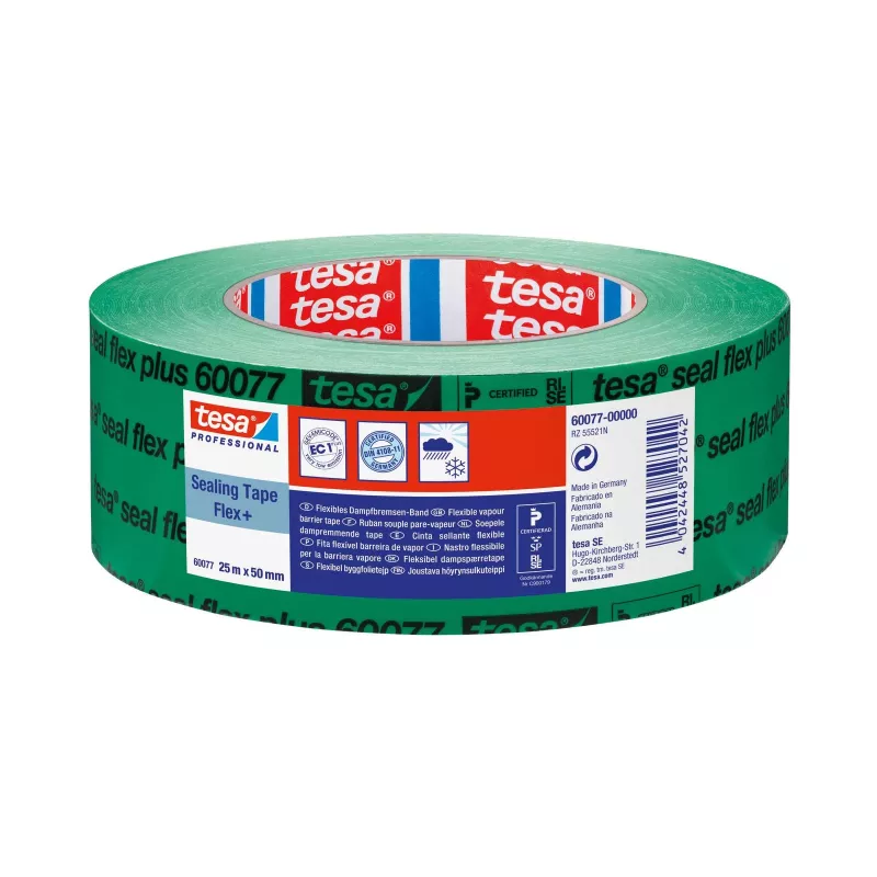 Tesa 60077 kaksipuolinen asennusteippi 25 m x 50 mm valkoinen PE-vaahto