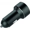 IWH dual-USB-autolaturi jännitenäytöllä 4,8A (019062)