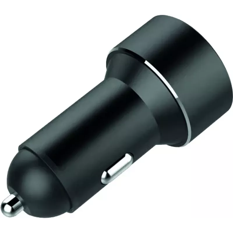 IWH dual-USB-autolaturi jännitenäytöllä 4,8A (019062)