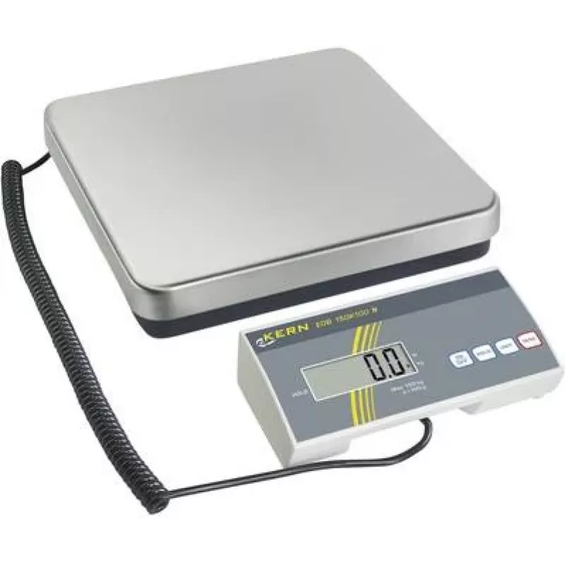 KERN EOB 35K10 pakettivaaka 35 kg kapasiteetti, 10 g luettavuus, hopea