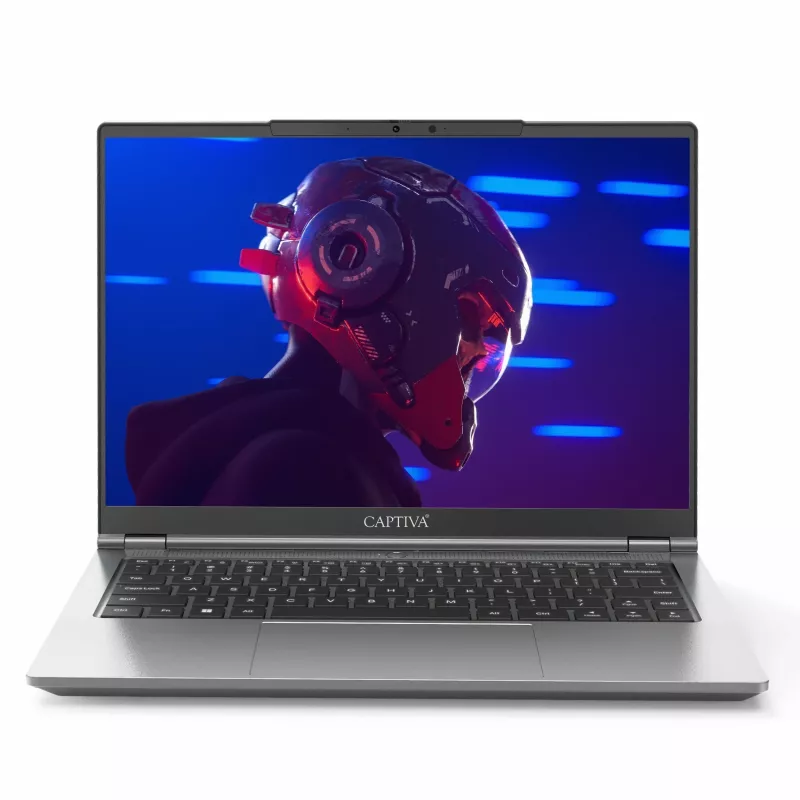 CAPTIVA Notebook Power Starter R94-516GE Ryzen 7 255 (14,0, 64GB, SSD 2TB, Radeon Graphics, ilman käyttöjärjestelmää) (94516)