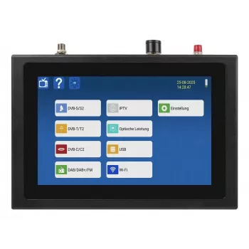 Megasat HD 7 Combo V2 satelliittimittari DVB-S/S2/T/T2/C DAB/DAB+ USB DiSEqC 1 (2600024)