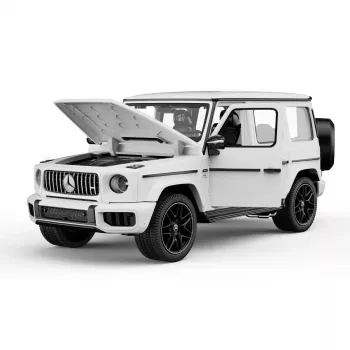 Jamara Mercedes-AMG G 63 diecast-pienoismalli 1:24 valkoinen