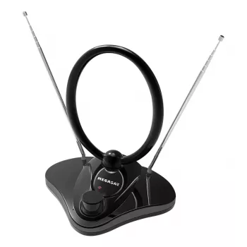 MEGASAT DVBT30V2 aktiivinen sisäantenni 28dB DVB-T2 DAB+ LTE-suodattimella 200218