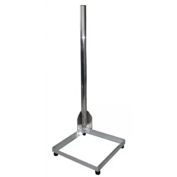 WEISS BS4040 alumiininen parveketeline 40x40 cm jalusta, 1 m masto, 48 mm halkaisija 3040
