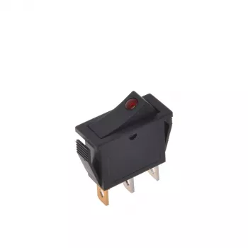 IWH punainen valaistu keinupainike 12V/24V 10A ON-OFF SPST 19029