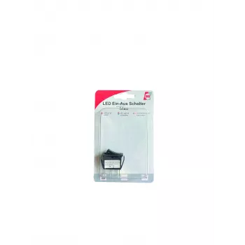 IWH punainen valaistu keinupainike 12V/24V 10A ON-OFF SPST 19029