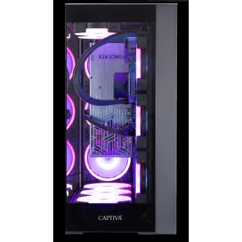Captiva Highend Gaming R99-755 pöytätietokone - AMD Ryzen 9 9950X3D, Radeon RX 9070 XT 16GB, 64GB RAM, 2TB SSD, Windows 11 Home