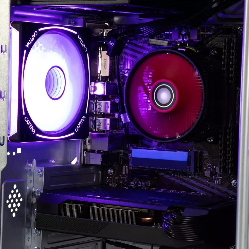 CAPTIVA PC Power Starter R82-907 (Ryzen 7 5700G/SSD 2TB/32GB/WLAN/ilman käyttöjärjestelmää)