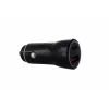 IWH Dual USB-C autolaturi 2.1A musta 019053