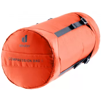 Deuter Compression Sack S Papaya - 6L kevyt pakkauspussi
