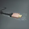 Hama 00205024 HDMI-kaapeli 0,75 m HDMI Type-A (Standard) musta, pinkki