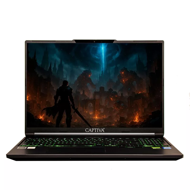 CAPTIVA Advanced Gaming I94-400GE kannettava tietokone, 16 tuumaa, Intel Core i7-14650HX, 32GB RAM, 2TB SSD
