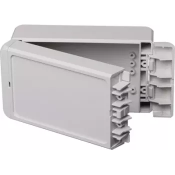 BOPLA CombiNorm-Compact seinäkotelo, ABS, vaaleanharmaa RAL 7035, 151 x 80 x 60 mm, IP65 96033125