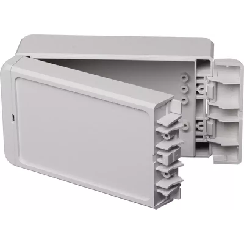 BOPLA CombiNorm-Compact seinäkotelo, ABS, vaaleanharmaa RAL 7035, 151 x 80 x 60 mm, IP65 96033125