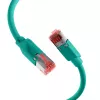 EFB-Elektronik Cat.6A S/FTP LSZH -patchkaapeli, RJ45, vihreä, 25 m K8053.25
