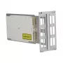EFB-Elektronik 3U 14HP kuitu-moduulikannatin 12x SC Duplex, ilman moduuleja 53711.24