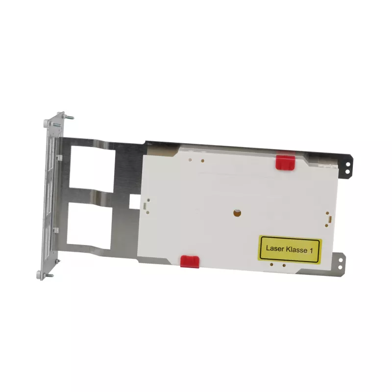 EFB-Elektronik 3U 14HP kuitu-moduulikannatin 12x SC Duplex, ilman moduuleja 53711.24