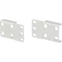 EFB PRO-PDU01.GR PDU-asennuskulmasarja, 1 HE, RAL 7035 vaaleanharmaa, 2 kpl