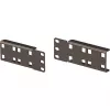 EFB PRO-PDU01.GR PDU-asennuskulmasarja, 1 HE, RAL 7035 vaaleanharmaa, 2 kpl