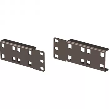 EFB PRO-PDU01.GR PDU-asennuskulmasarja, 1 HE, RAL 7035 vaaleanharmaa, 2 kpl