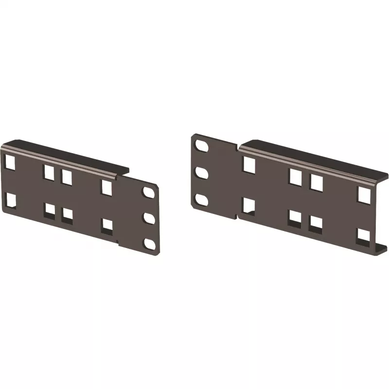 EFB PRO-PDU01.GR PDU-asennuskulmasarja, 1 HE, RAL 7035 vaaleanharmaa, 2 kpl