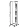 EFB PRO-PDU01.GR PDU-asennuskulmasarja, 1 HE, RAL 7035 vaaleanharmaa, 2 kpl