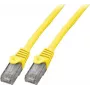 EFB-Elektronik Cat.5e U/UTP LSZH CCA -patchkaapeli, RJ45, keltainen, 30 m K8110GE.30
