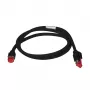 EFB Elektronik K0700SW.0,5 Cat.7 S/FTP LSZH -patchkaapeli, 0,5 m, musta
