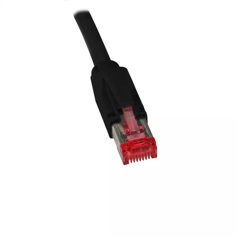 EFB Elektronik K0700SW.0,5 Cat.7 S/FTP LSZH -patchkaapeli, 0,5 m, musta