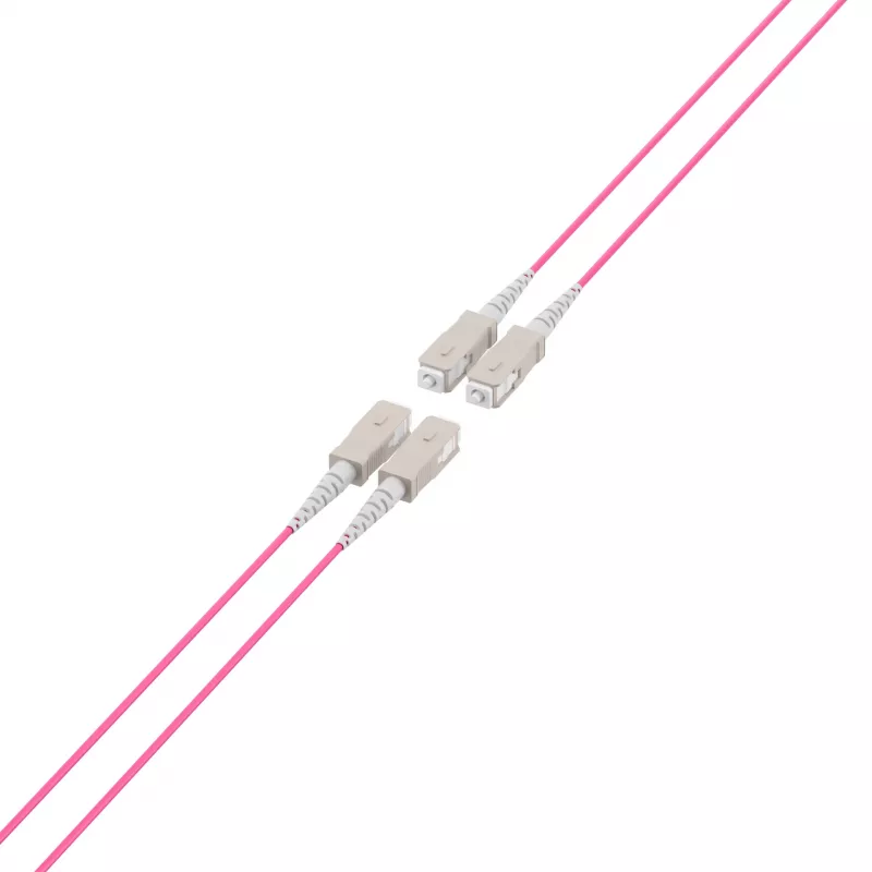 EFB Elektronik OM4 Multimode kuitu-trunk-kaapeli, 4 kuitua, SC-SC, 30 m, LSZH, Dca O8301S30OM4